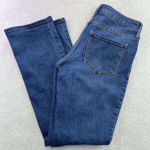 Old Navy Kicker Bootcut Jeans Womens 6 Short Blue Mid Rise Stretch Denim 28x28